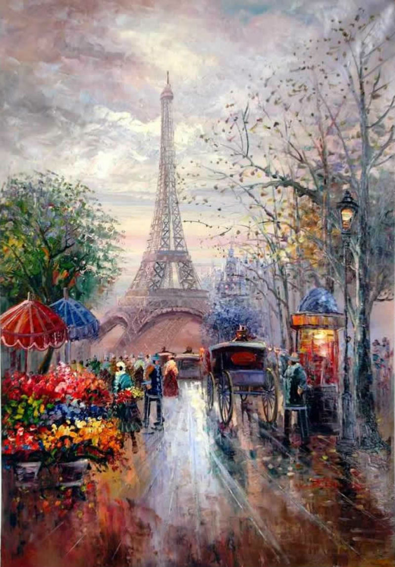 Парижский дождь приходит с юга стихи